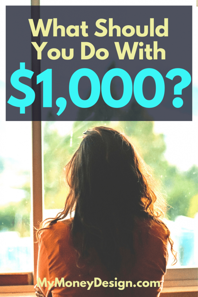 Got some extra cash? Here are 9 smart ways to invest ,000 that are sure to help you grow both financially as well as personally. #MyMoneyDesign #FinancialFreedom #WhatToDoWith1000Dollars #HowToInvest1000Dollars